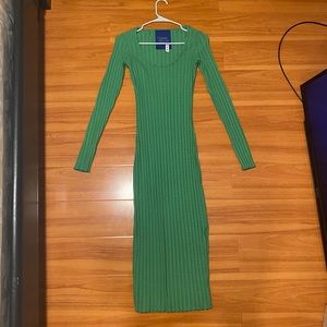 SIMON MILLER RIB DRESS